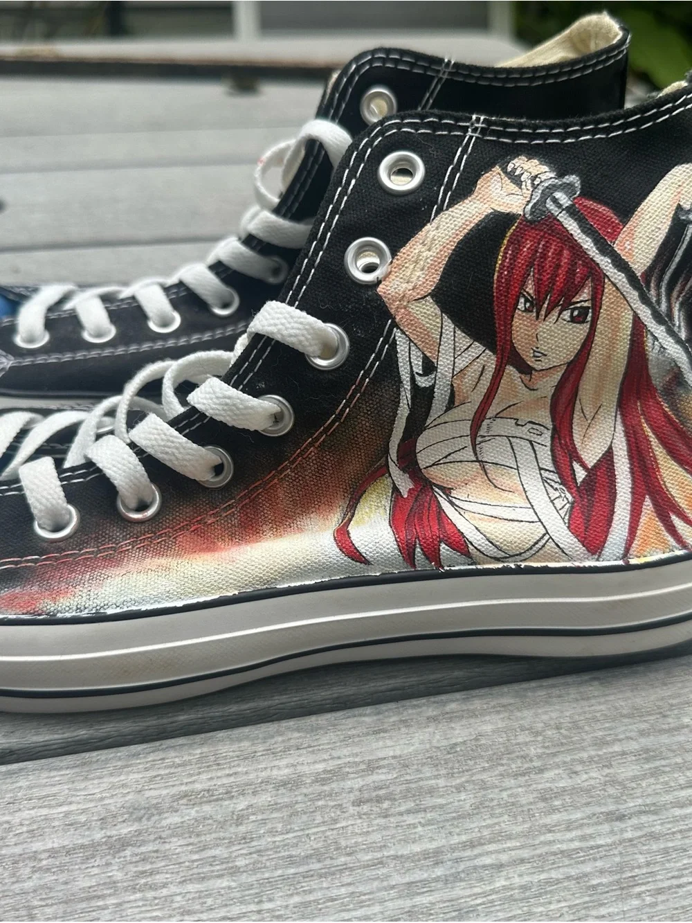 Fairy tail high top converses